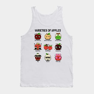 Varieties of apples - Funny apple types Tank Top